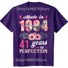 41th Birthday Gifts Men Women 41 Years Old Vintage 1984 T-ShirtWomen Men Clothing Streetwear Graphic T Shirts Harajuku