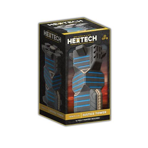 Hextech Terrain Trinity City Miniature (Justice Tower)