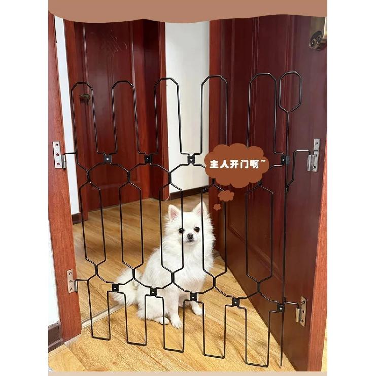 Metal Pet Retractable Gate Adjustable Safety Fence For Dogs Cats Indoor Outdoor Home Stairway Baby Proof For Families Cozy