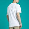 Converse T Shirts Men's White Crew Neck Moderate Straight Fit 10021515-A01