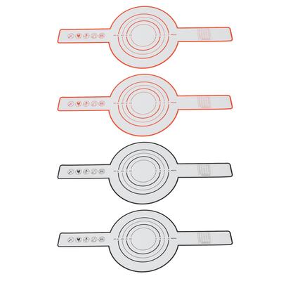 2шт хлебный слинг силиконовый термостойкий многоразовый антипригарный коврик для выпечки хлеба для приготовления пищи