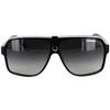 CARRERA Lunettes de soleil 33 8V69O - Pour homme - Catégorie : 3 - Monture : acétate Noire - Verres : gris dégradé