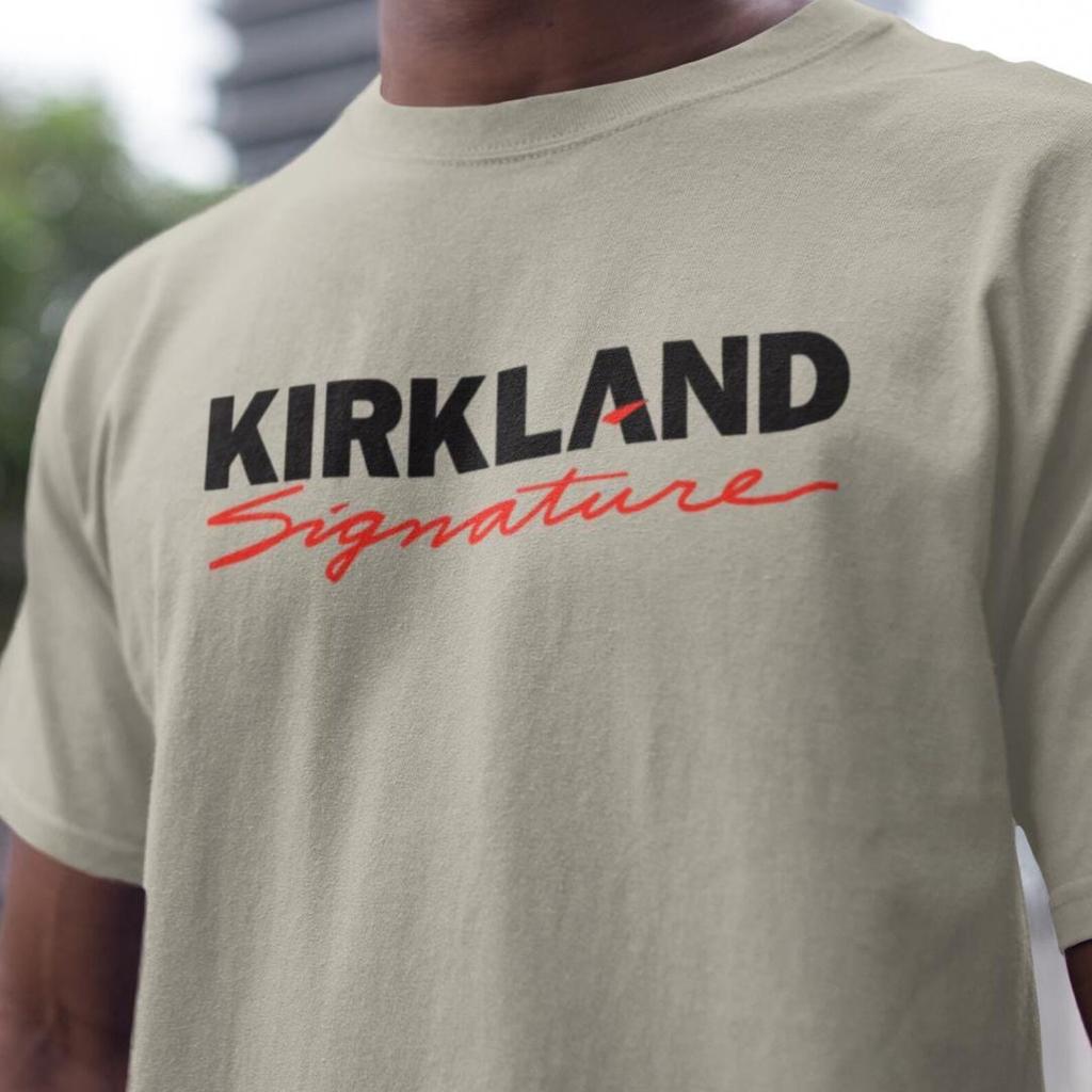 Рубашка Kirkland Signature | Смешная футболка-пародия на Costco, Неуместная футболка, Мем-футболка, Футболки с юмором для взрослых, Футболка с мемом для взрослых, Подарок парню
