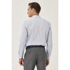 Men's White Easy-iron Slim Fit Slim Fit Classic Collar Cotton Shirt
