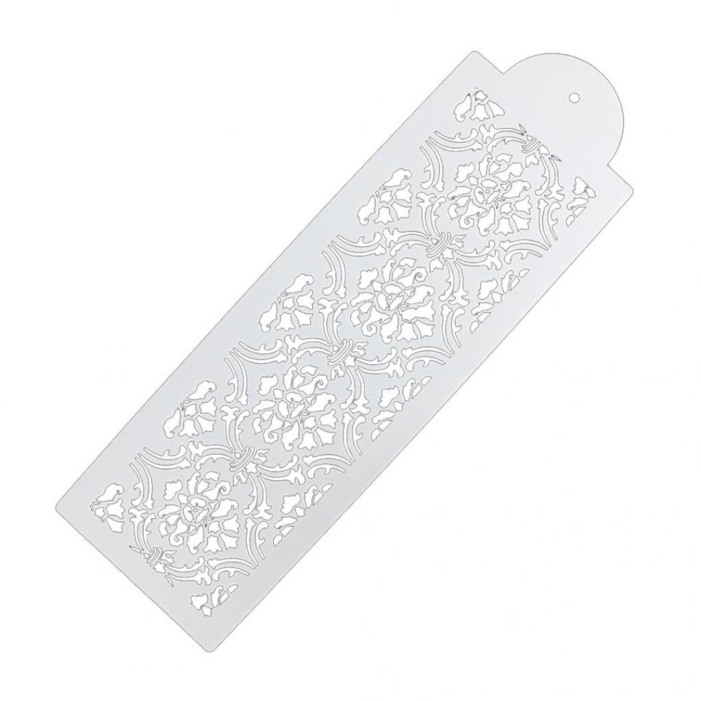 Сделай сам Полый кружевной цветок Торт Фондант Форма Трафареты Шаблон Инструмент для украшения KTY