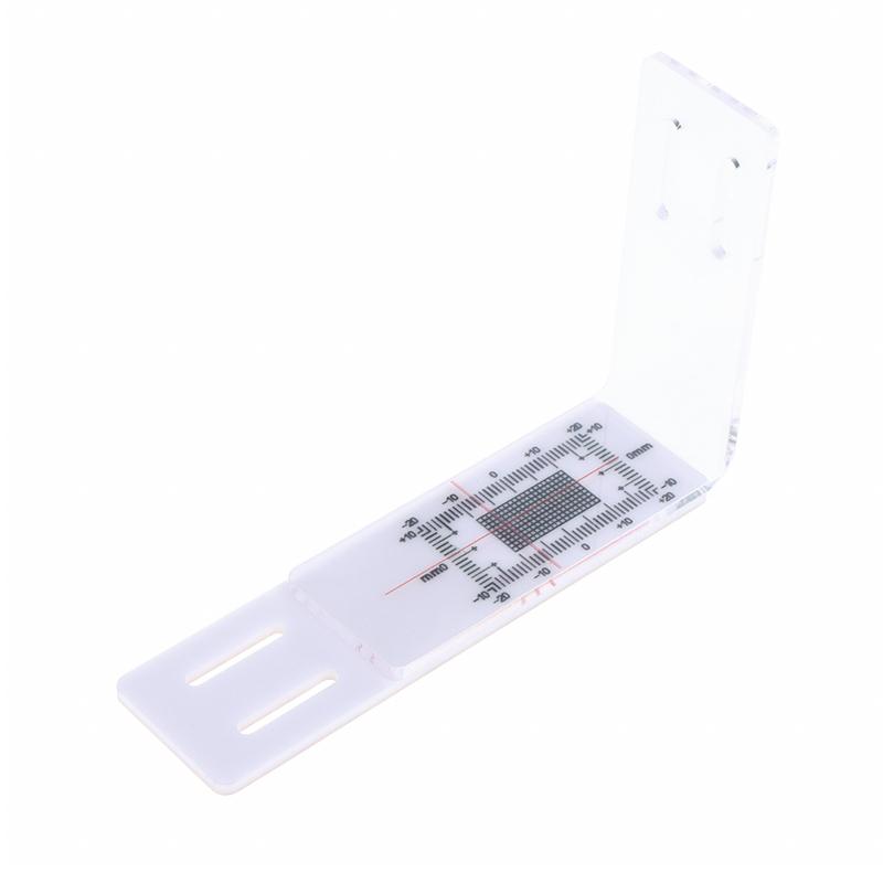 Прозрачный акриловый монитор трещин, точный инструмент для записи мониторинга трещин, прибор для измерения трещин для мониторинга трещин стен