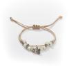 Бабочка ручной работы Керамический треснувший лед Винтажные регулируемые браслеты Эластичный шнур Украшения в стиле бохо-шик Уникальный подарок H920
