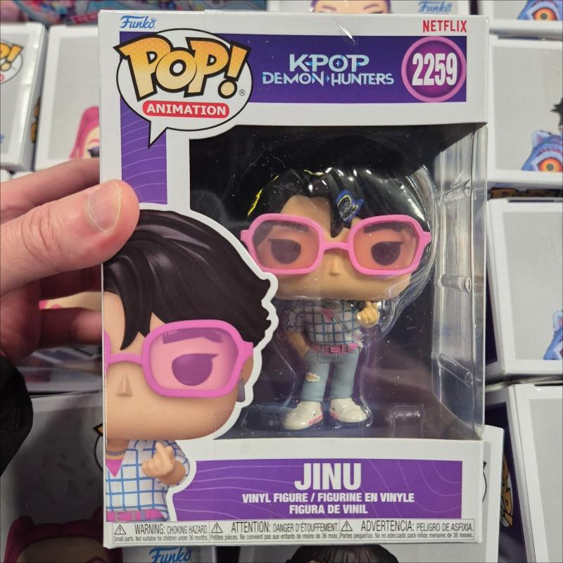 Funko Pop HUNTR/X KPOP Отряд Охотников на Ведьм Руми Зои Мирай Джину Дерпи и Сьюзи Украшение Настольное Украшение Новогодний Подарок для Фанатов