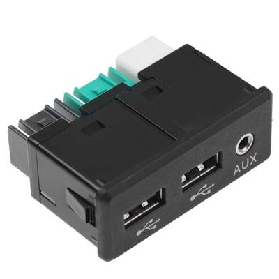 Новая двойная вспомогательная USB-розетка на центральной консоли, медиа-хаб для Nissan Maxima 16-18
