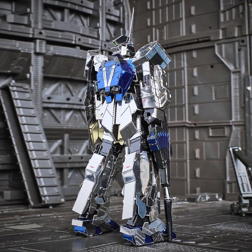 ALKULBARM RX-0 Единорог Воин Цветной Металлический Пазл Механический Набор
