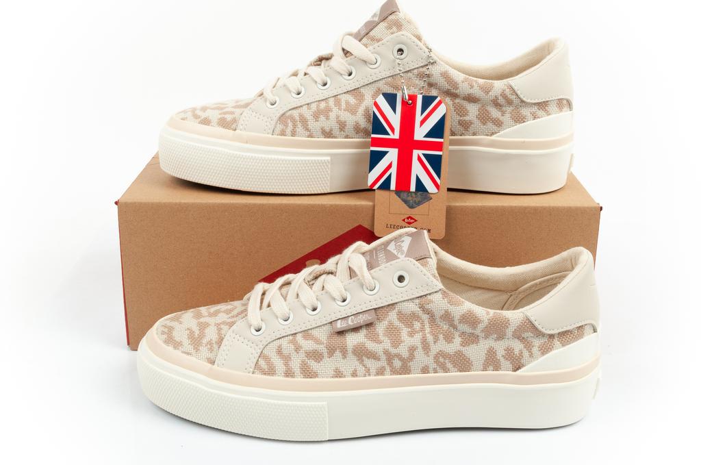 Lee Cooper Fabric/PU Beige [LCW-25-02-3330L] size 36