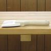 Shimotori Corporation Wooden Handle Rubber Spatula, Large, Made in Japan, 448