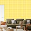 Geometric rhombus wallpaper cream and yellow for living room and bedroom 50x1000
