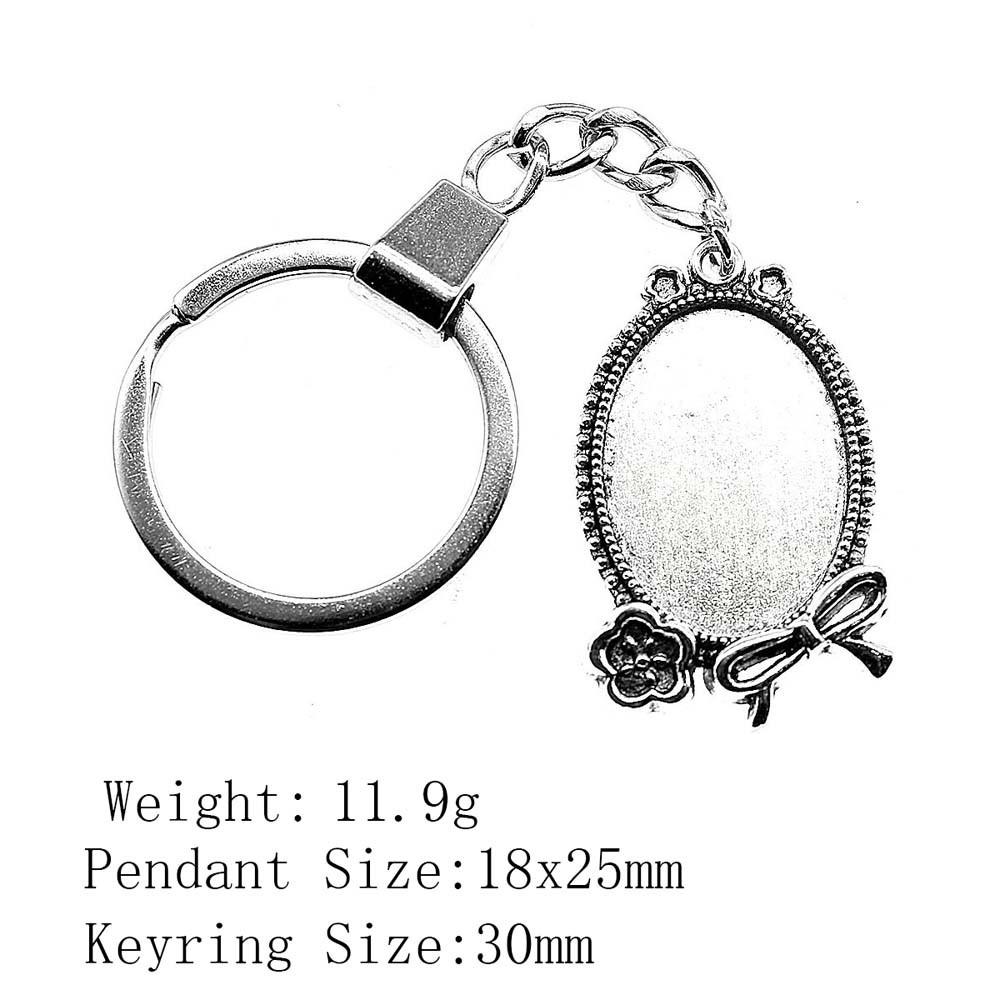 Брелки для ключей на выпускной Пара Сердце Эллиптический стеклянный кабошон База Подставка Брелки Дешевые Милые Вещи Брелок в виде самолета