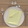 Set of 3 Napkins 40x40 Cm Alix Lime Green, by Soleil d'Ocre ALIX Lime Green