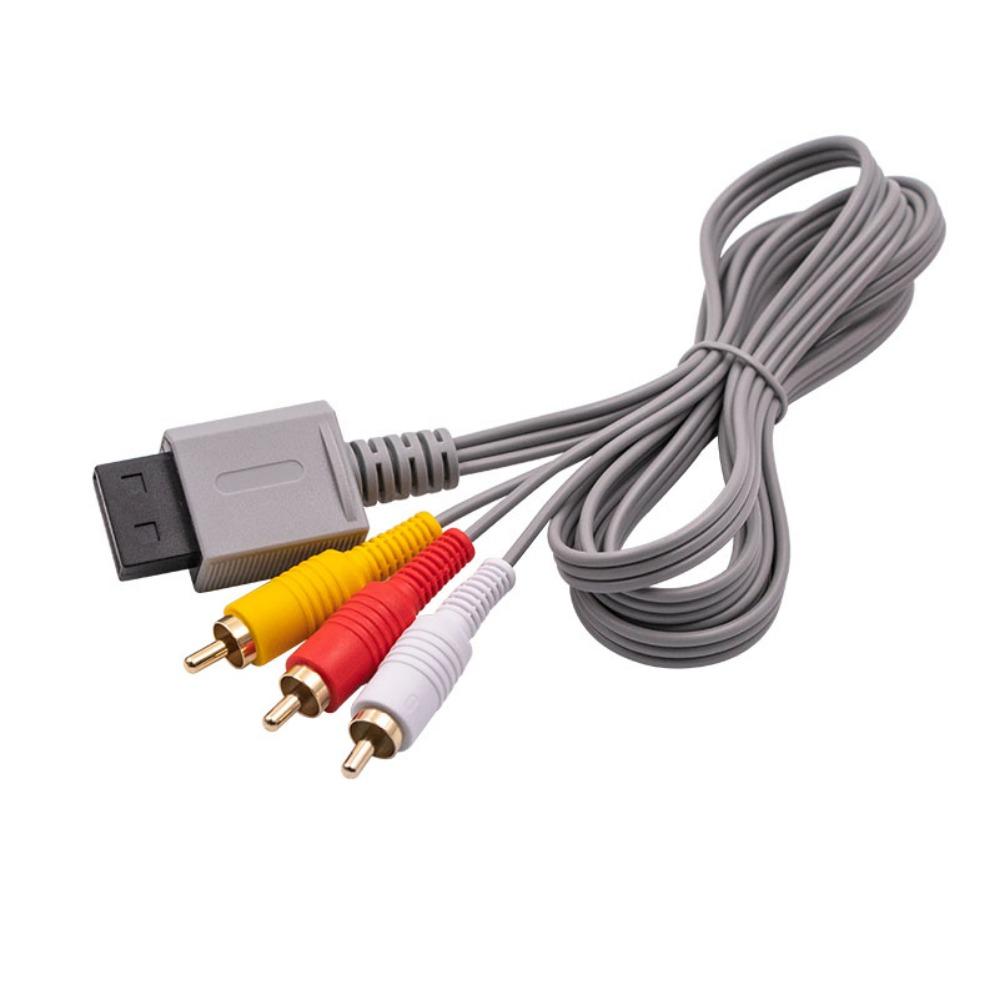 Fast Charging AV Cable for Wii Wii U 3 in 1 Audio Video TV Connector Cable USB TO SP