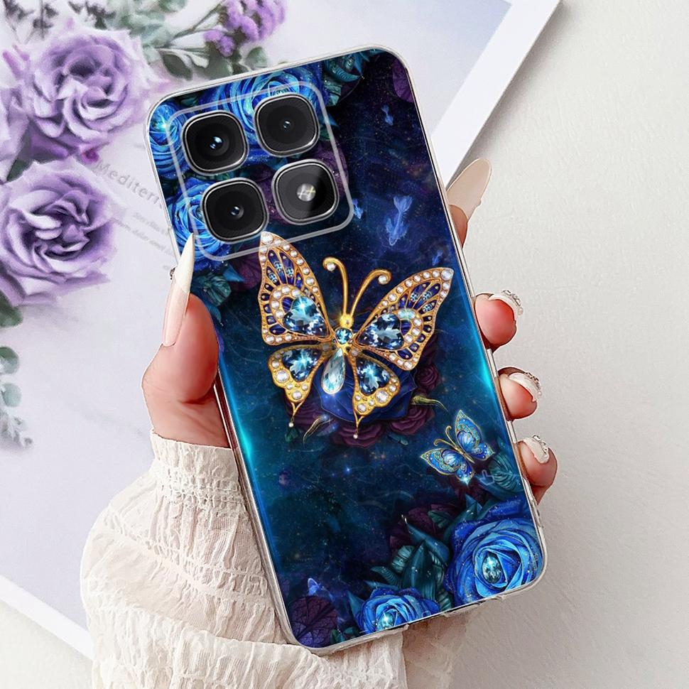 Для Xiaomi 14T Pro 5G Чехол Силиконовый Мягкий ТПУ Fundas Модный Чехол с Буквой для Xiaomi Mi14T14T 14 T Pro Чехлы Coque