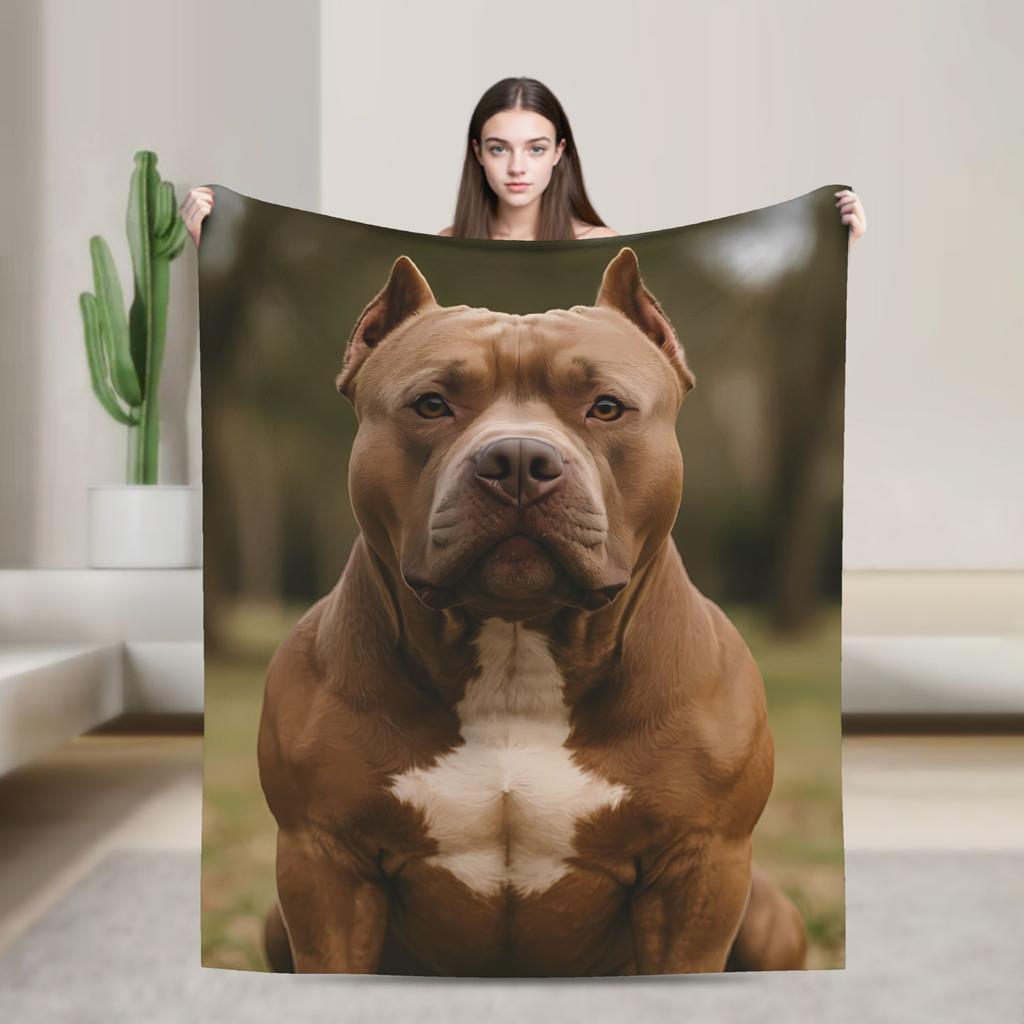 Cane Corso Warm Soft Blanket Camping Plush Throw Blanket Aesthetic Couch Chair Flannel Bedspread Sofa Bed Cover