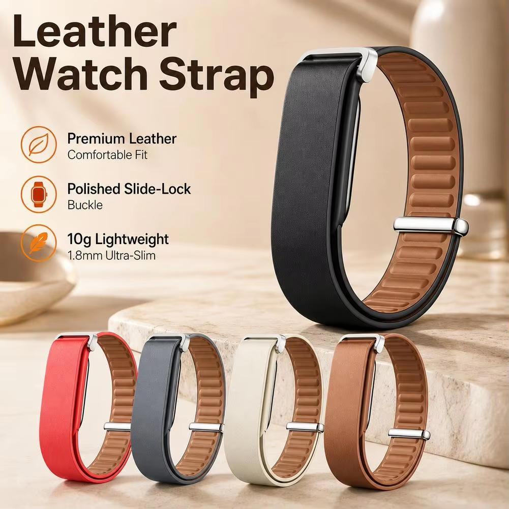 Leather Loop Strap for Google Fitbit Air Sport Breathable Replacement Bracelet Correa Fitbit Air Band Smartwatch Accessories 3