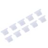 10Pcs Universal Micro-Usb Dust Plug Charger Port Cover Cap Female Jack Interface