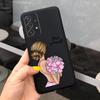 Чехол для Samsung Galaxy A23 SM-A235F Красивые Девушки Цветы Мягкий Силиконовый Чехол Для Samsung A23 A 23 Задняя Крышка GalaxyA23 Fundas