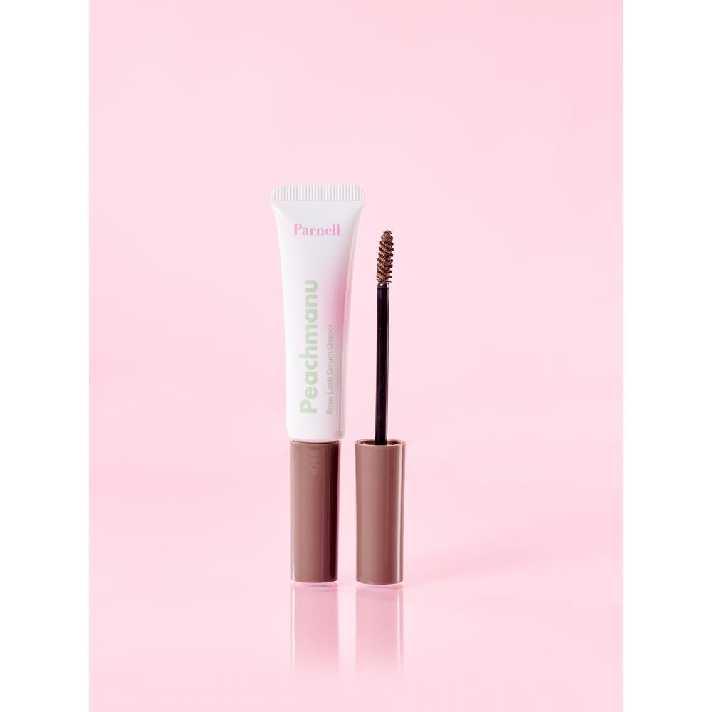 [02 Пепельно-коричневый] Parnell Peach Manu Сыворотка-шейпер для бровей и ресниц