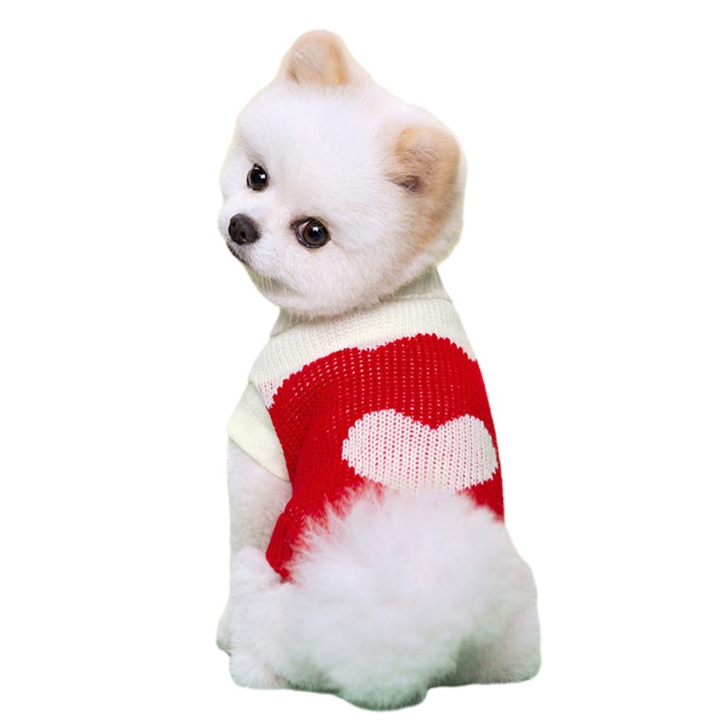 Cat Dog Sweater Warm Pet Clothes for Spring Autumn Pet Puppy Winter Clothing Pullover Sweater Small Dog Pet Accessories
