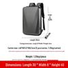MingLu Men's ABS Hard Shell Business Travel Backpack