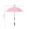 Universal Baby Car Pram Umbrella Adjustable Shade Umbrella Uv Sunshade For Stroller Accessories Sun Visor Portable Parasol Items