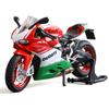 1/12 Ducati 1199 Panigale S литой под давлением модель игрушечного автомобиля коллекция внедорожных мотоциклов со звуком и светом игрушечные машинки