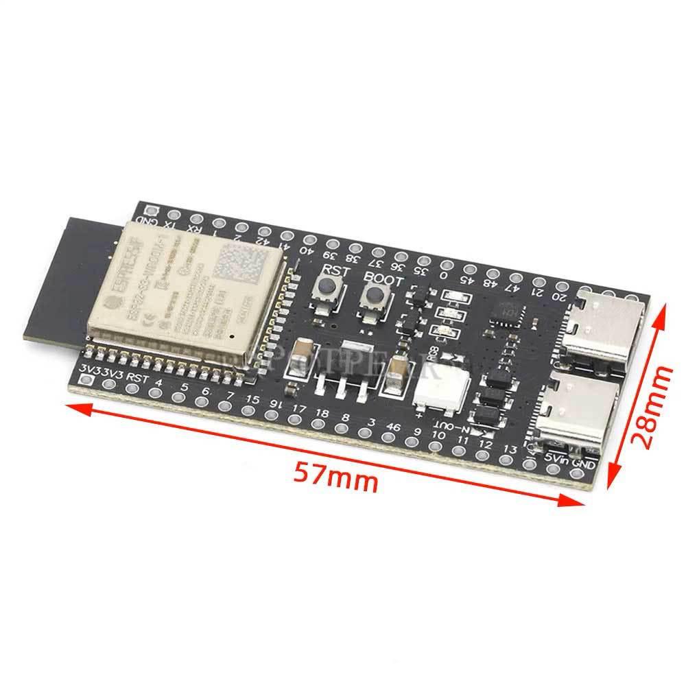 Плата разработки ESP32-S3 AI голосового чат-бота N16R8 от Xiaozhi DeepSeek.