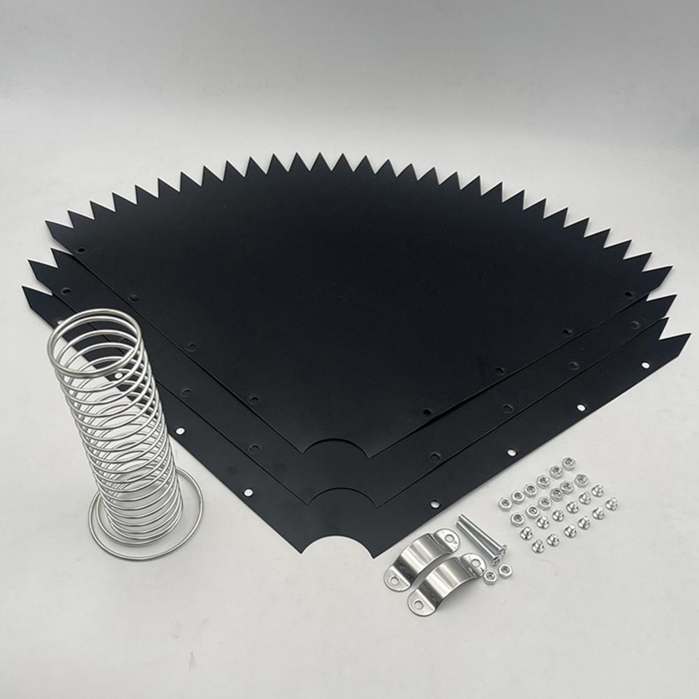 Climbing Prevention Squirrel Baffle Universal Fit Squirrel Guard Universal Squirrel Baffle for Bird Feeder Pole with for Bird