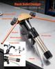 Hydraulic Tubing Bender Kit, 6 mm to 22 mm, Copper Tube Pipe Bender, Forward/Reverse HVAC Bending Tool, with 7 Color Aluminium Alloy Dies, for HVAC