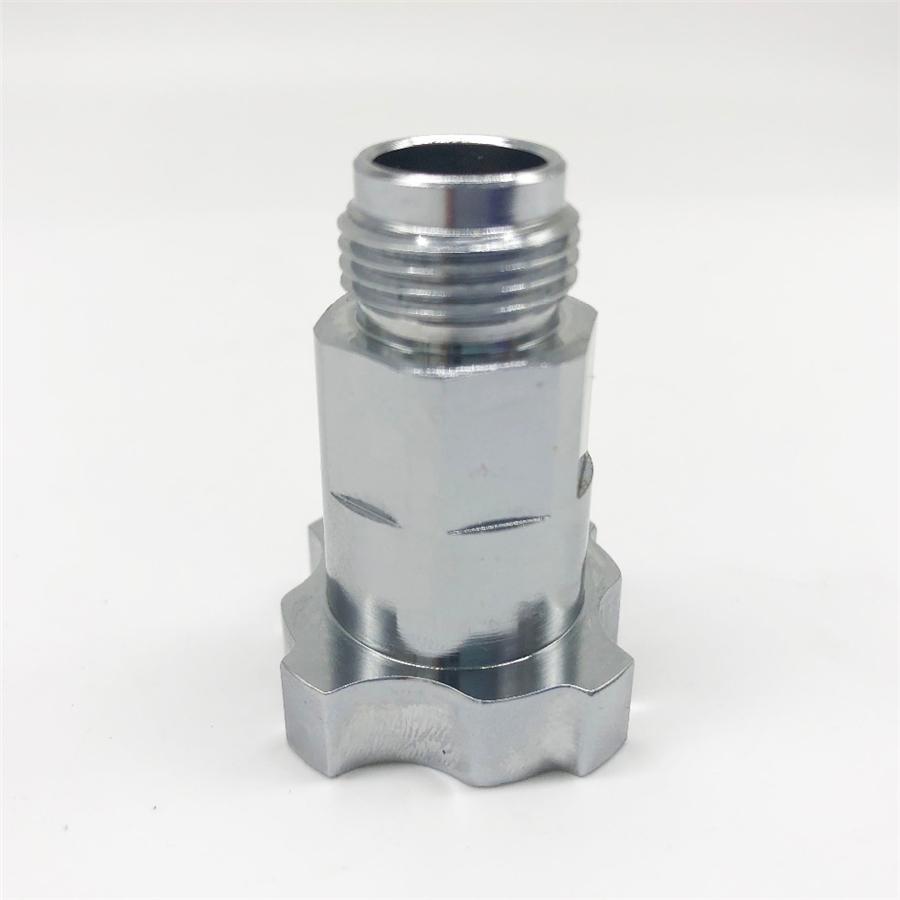 Адаптер-переходник для краскопульта, адаптер для чашки краскопульта, соединения для бачка 16X1.5 Наружная резьба для одноразового мерного стакана краскопульта, медь