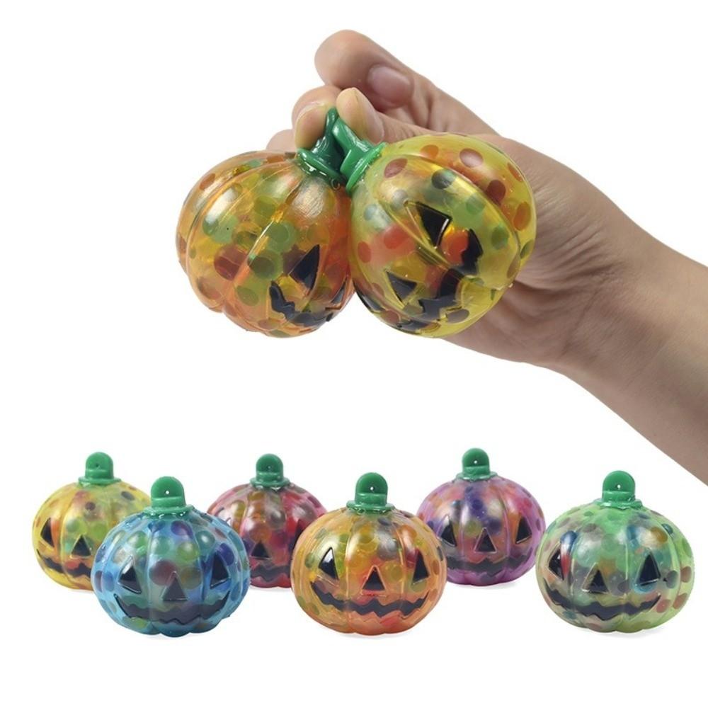 Slow Resilience Fidget Toys Colorful Squishy Squeeze Ball New Jack O Lantern Toys Party Favors