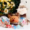Delightful Christmas Candy Jar With Whimsical Reindeer For Kids Holiday Celebrations
