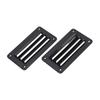 2pcs RV   Vent Louver Professional Bathroom   Ventilation Outlet Grille Louver for Boat Yacht Home