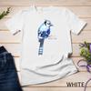 Womens Beautiful Blue Jay Bird Unisex T-shirt