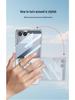 Чехол-кольцо овальной формы для Samsung Z Flip 7 - Новый, простой дизайн для складных телефонов