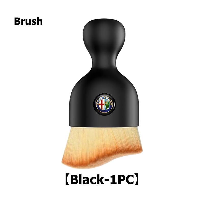 Car Interior Cleaning Tools Microfiber Wash Towels Cleaning Brush For Alfa Romeo GT Stelvio F1 Brera Volante Tonale Gloria Disco