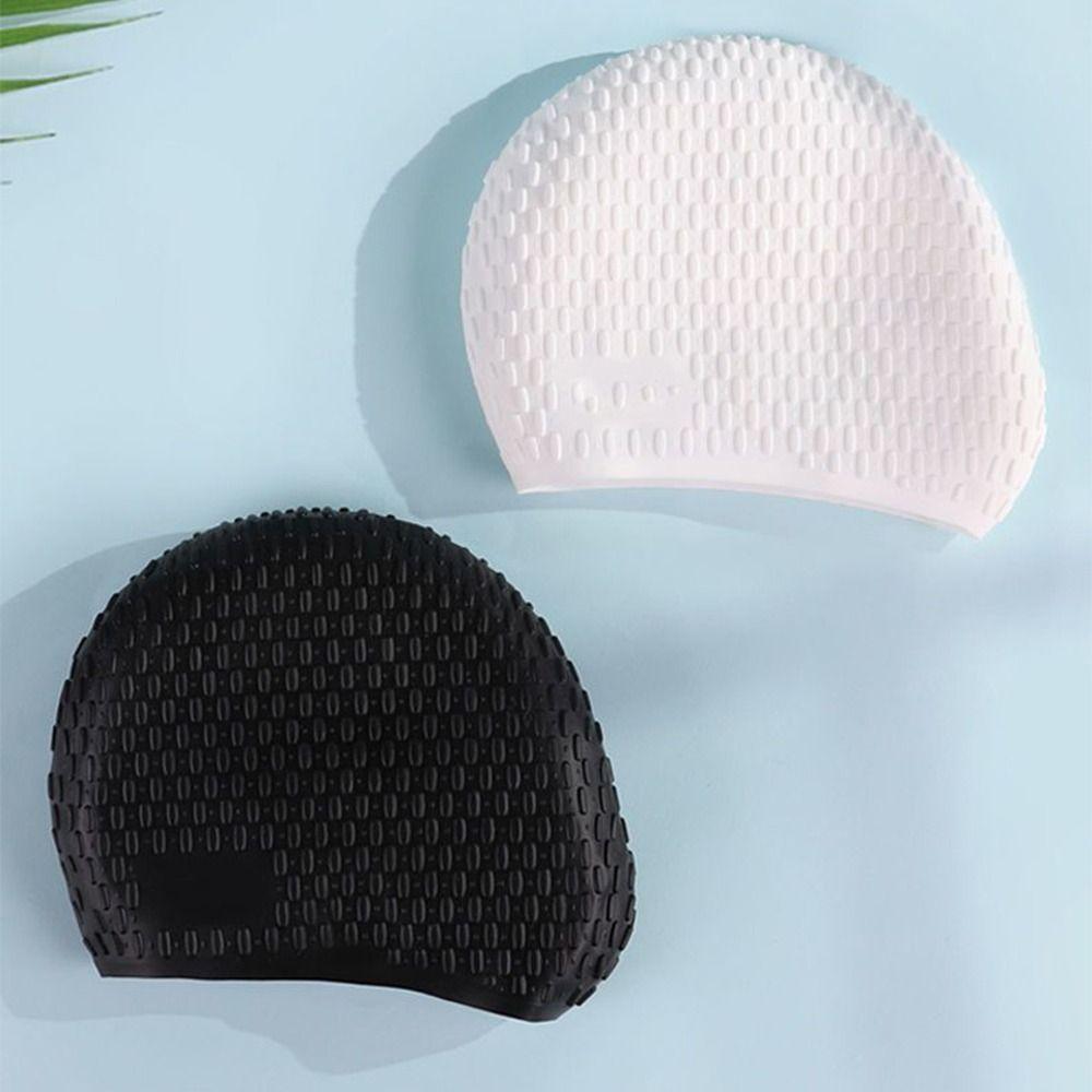 Soft Diving Hat High Elasticity Pool Headgear Unisex Bathing Caps Water Activities