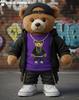 Urban Teddy Bear T-Shirt – Street Style Fashion with Bling Chains