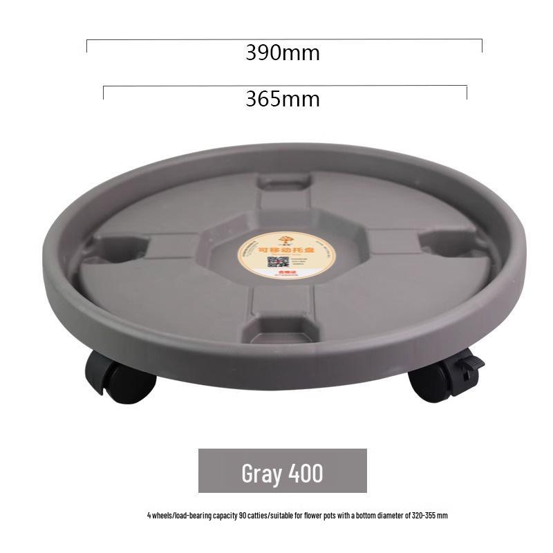 Universal Wheel Flower Pot Base with Mobile Tray Roller