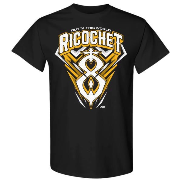 Ricochet Outta This World Официальная футболка AEW Унисекс