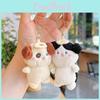 Delightful Miniature Animal Magnetic Plush Keychains For Friends And Couples