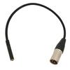 18 Inch To XLR Cable Female To Male Noiseless Low Loss 3.5mm Stereo To XLR Adapter Cord for