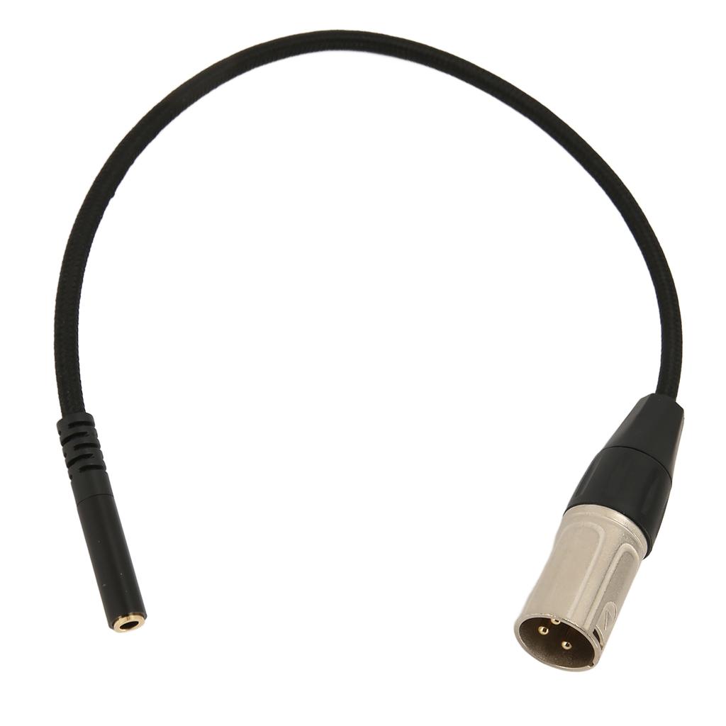 18 Inch To XLR Cable Female To Male Noiseless Low Loss 3.5mm Stereo To XLR Adapter Cord for