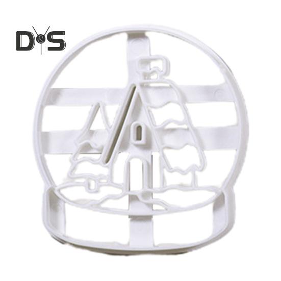 Форма для печенья, снежок, снеговик, Санта-Клаус, форма для рождественской резки, праздничная форма для печенья «сделай сам», для праздничной вечеринки