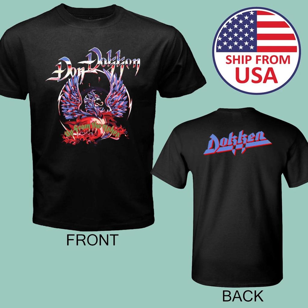 Don Dokken Men's Black Size S to 5XL