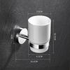 Toothbrush Cup Holder Bathroom Supplies Double Ceramic/Glass Cup Wall Mounted Toothbrush Holder Bathroom Accessories